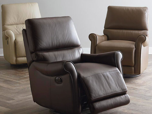 Pressback Reclining Chair 710-33 Recliners Gray 9