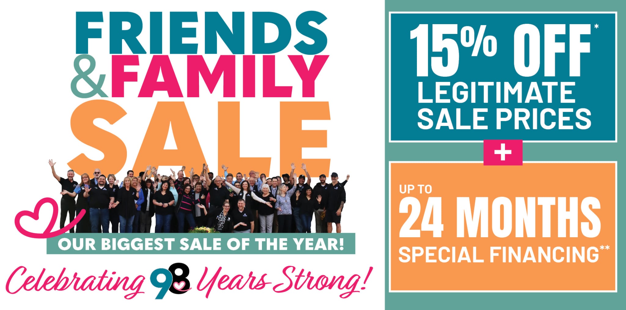 Friends Family Home Page