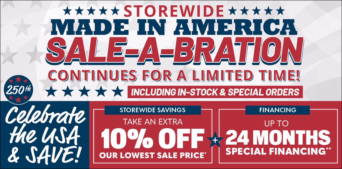 Made in America Sale Home Page continued