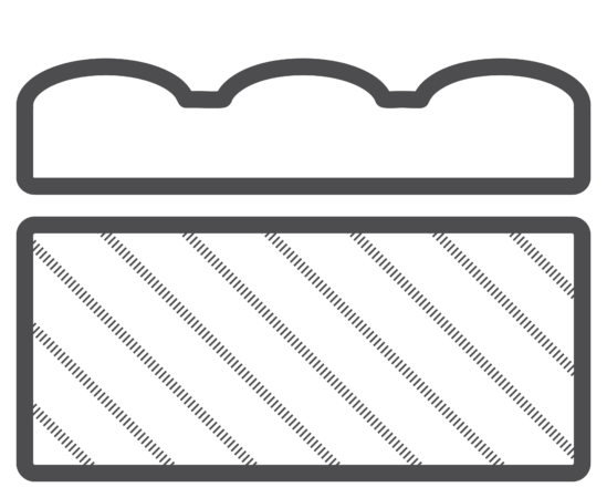2-Sided, Flip-able HD 950 XF Set Firm Best 9