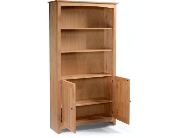 Alder Bookcase 36 x 72H with Doors Bookcases Archbold Furniture 8
