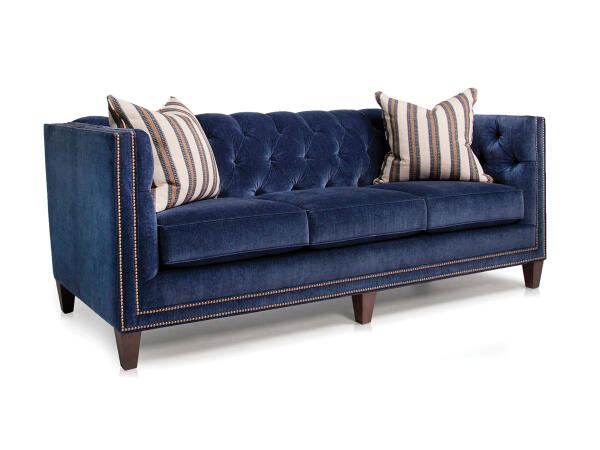 243-10 Button Tufted Back Sofa Sofas Amish Made