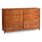Shaker 10 Drawer Dresser Dressers Archbold Furniture 5