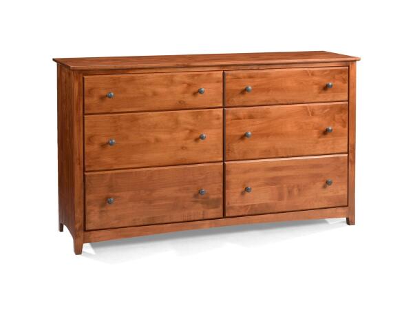 Shaker 6 Drawer Wide Chest Chests Archbold Furniture