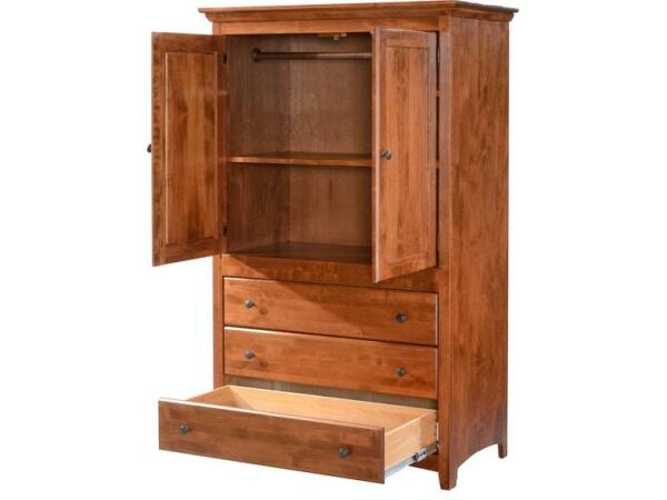 Shaker Bedroom Armoire Chests Archbold Furniture 6