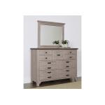 741 LMCO Home Bungalow Master Landscape Mirror Dover Grey/Folkstone Mirrors Customizable 8