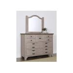 741 LMCO Home Bungalow Master Arch Mirror Dover Grey/Folkstone Mirrors Customizable 8