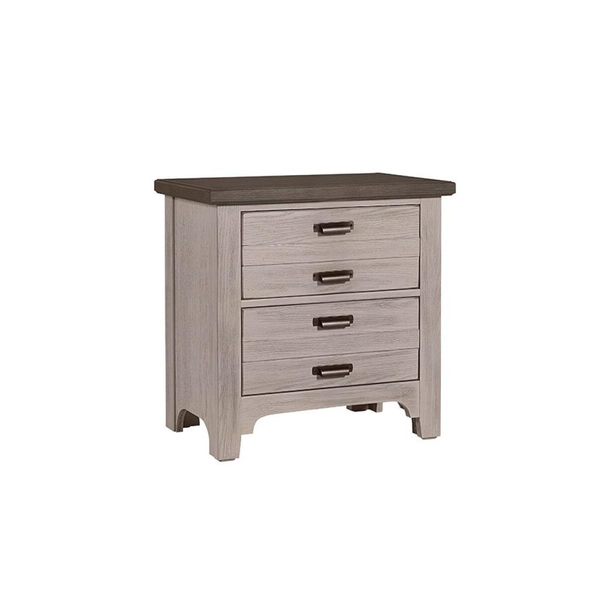 741 LMCO Home Bungalow Nightstands – 2 Drawer Dover Grey/Folkstone Nightstands Customizable 6