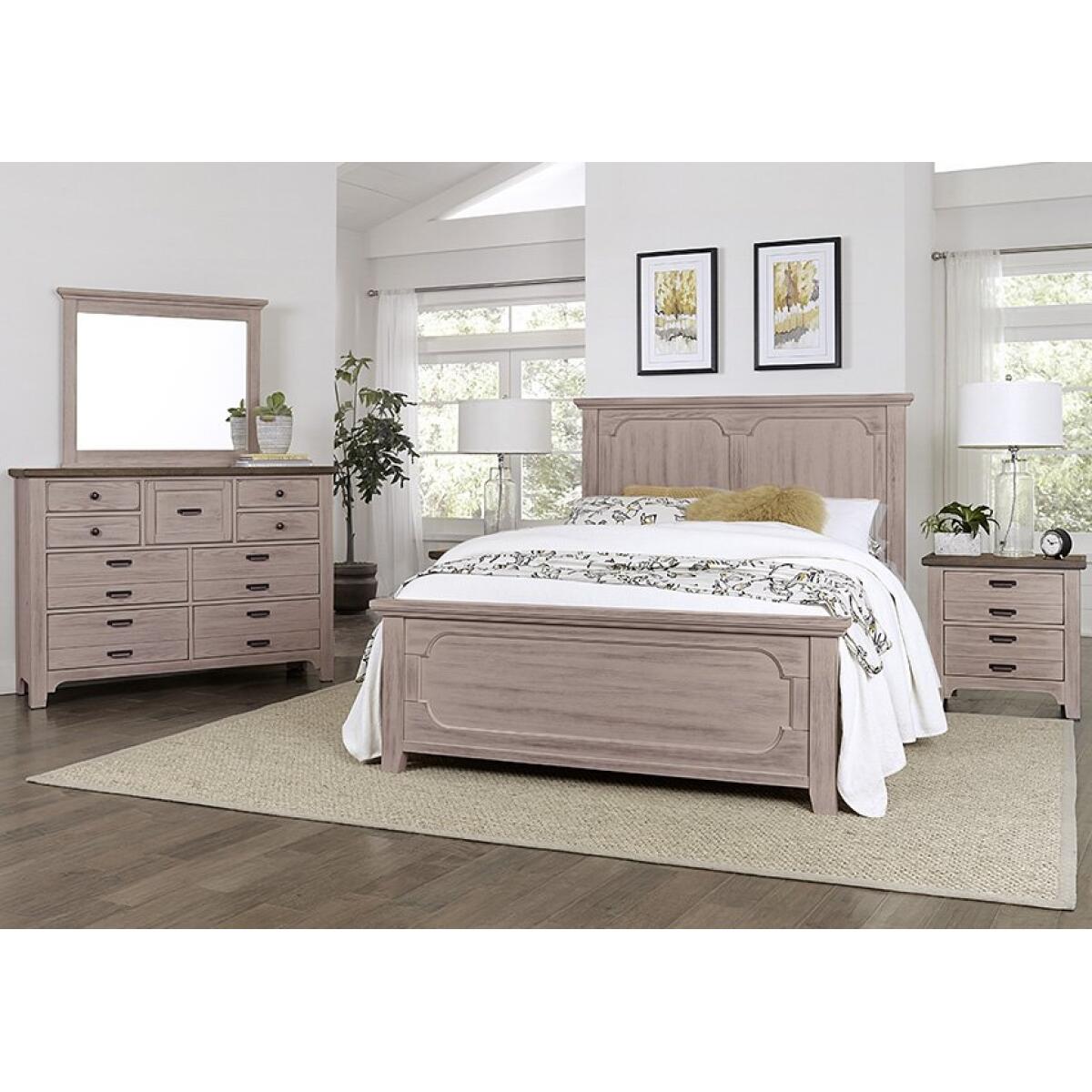 741 LMCO Home Bungalow Nightstands – 2 Drawer Dover Grey/Folkstone Nightstands Customizable 8