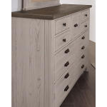 741 LMCO Home Bungalow Dover Grey Dresser Dressers Customizable 12