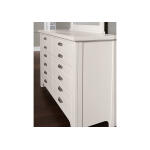 744 Bungalow Home 6 Drawer Double Dresser Lattice Dressers Customizable 16