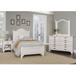 744 Bungalow Home 6 Drawer Double Dresser Lattice Dressers Customizable 20