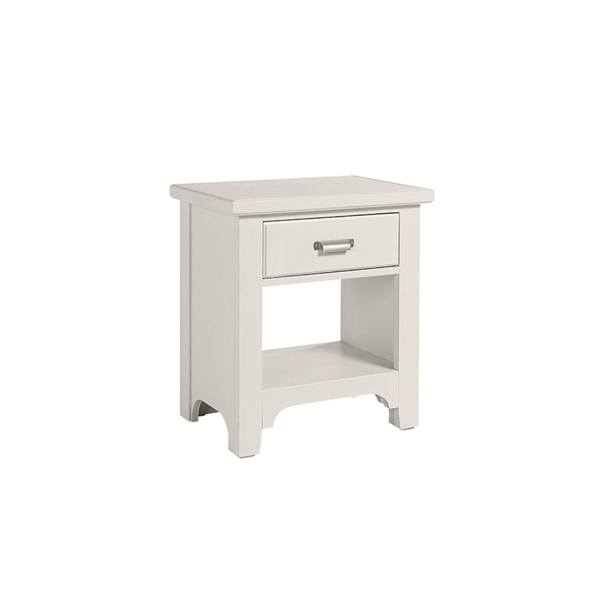 744 Bungalow Home 1 Drawer Nightstand Lattice Nightstands Customizable 7