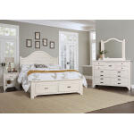 744 Bungalow Home 1 Drawer Nightstand Lattice Nightstands Customizable 14