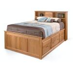 Queen Shaker Storage Bed Beds Archbold Furniture 5