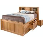 Queen Shaker Storage Bed Beds Archbold Furniture 6