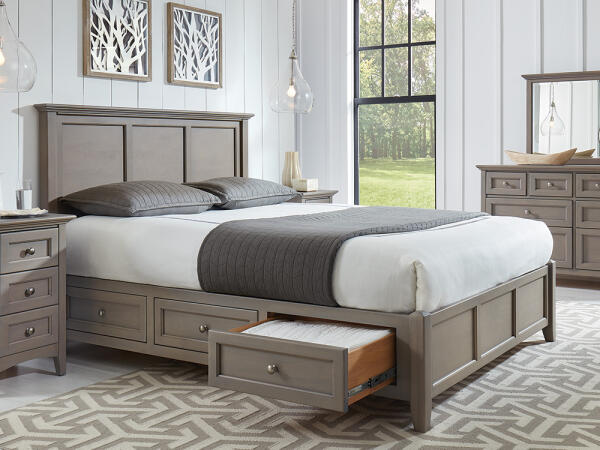 FST McKenzie 3‑Drawer Nightstand Nightstands Customizable 6