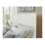 16 Fundamentals White Panel Bed Full Beds Customizable 11