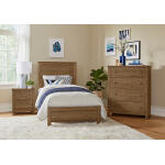 12 Fundamentals Natural Panel Bed Twin Beds Customizable 8