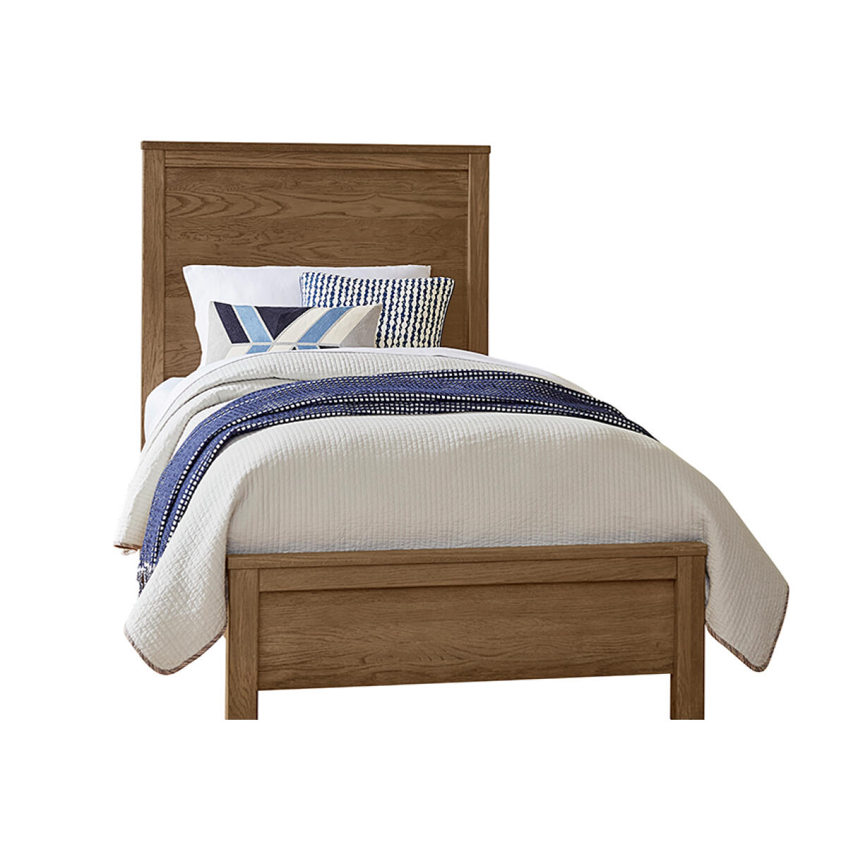 12 Fundamentals Natural Panel Bed Twin Beds Customizable 5
