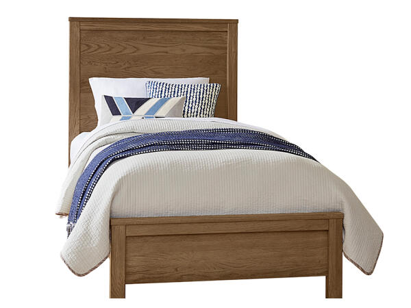 12 Fundamentals Natural Panel Bed Twin Beds Customizable