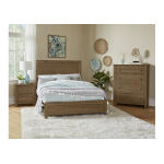 12 Fundamentals Natural Panel Bed Full Beds Customizable 9