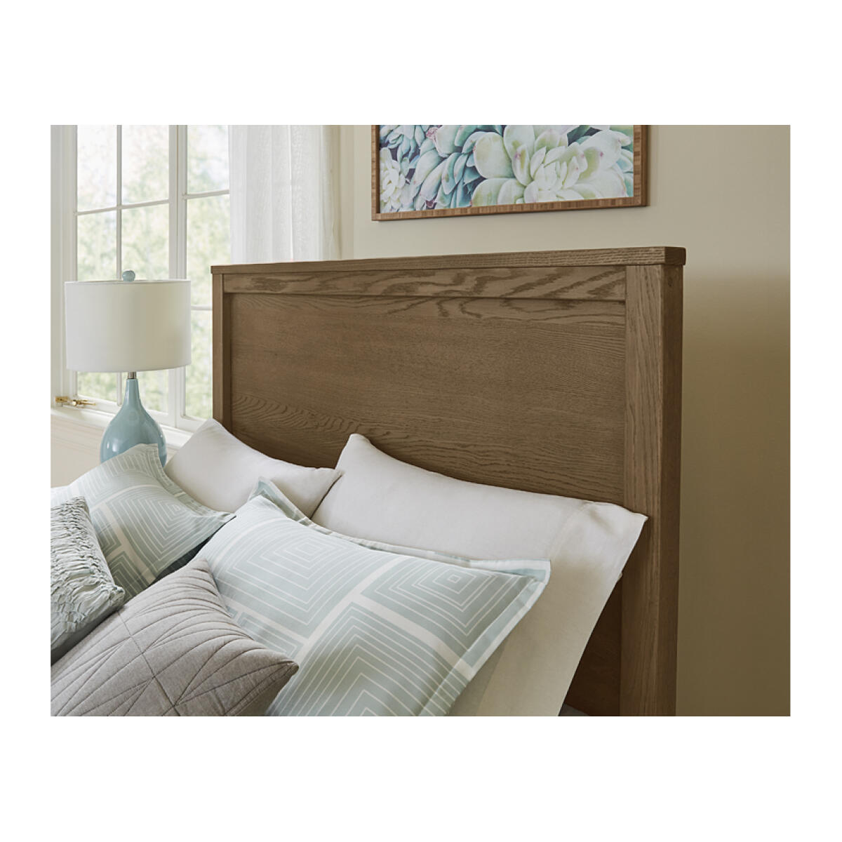 12 Fundamentals Natural Panel Bed Full Beds Customizable 8