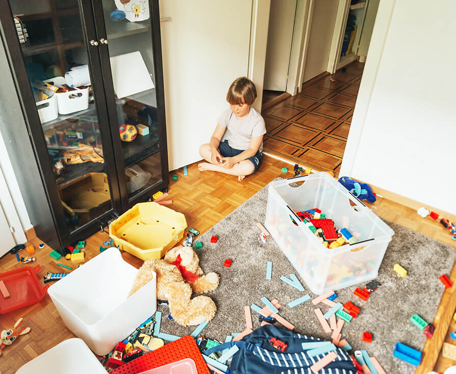 Smart Hacks For Hiding Toys In The Family Room