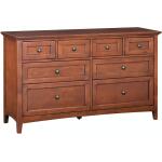 McKenzie 1127FST Dressers Whittier Wood 5