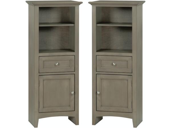 FST McKenzie Bookcase Headboard Piers Two Pack Beds Customizable