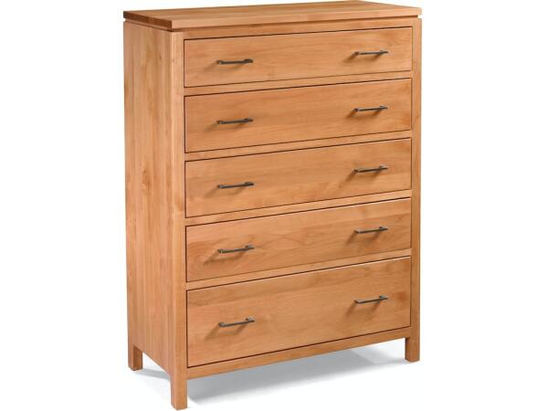 Two West 3 Drawer Wide Nightstand Nightstands Archbold Furniture 6