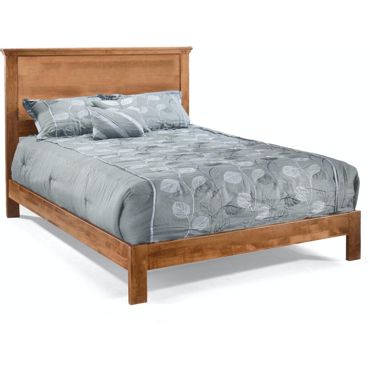Queen Solid Plank Bed Beds Archbold Furniture 4