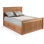 Queen Shaker Headboard – Flat Panel Beds Archbold Furniture 4