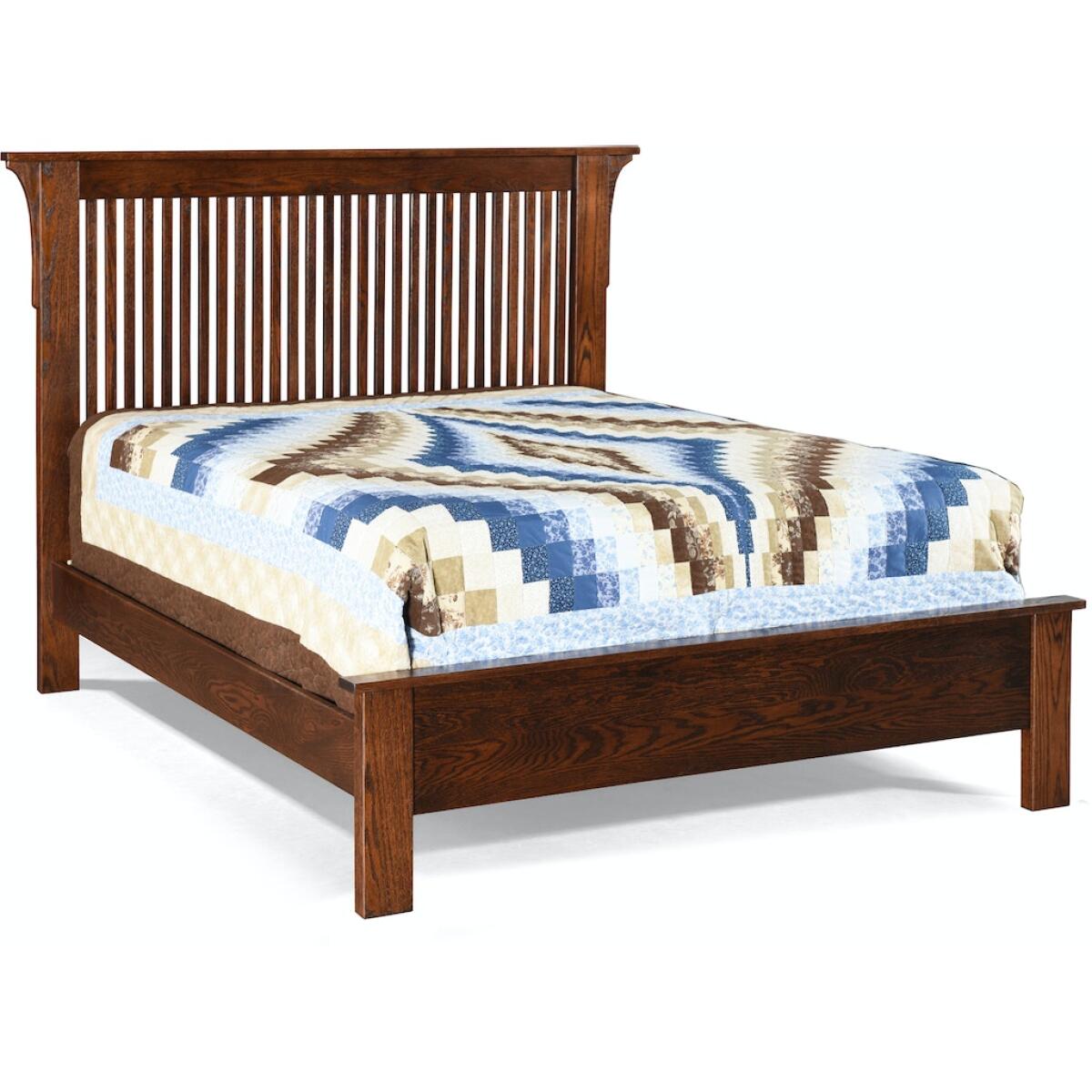 Queen Spindle Bed Beds Amish Essentials 5