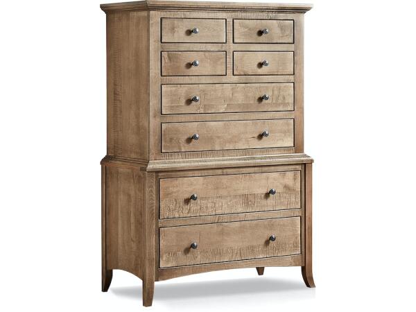 8 Drawer Chest on Chest Chests Amish Essentials