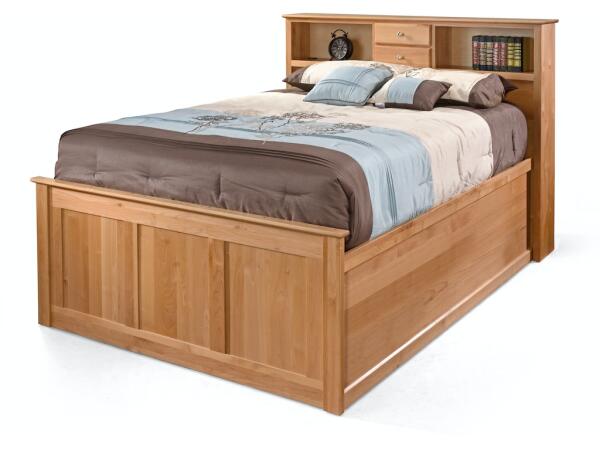 Full Bookcase Headboard Bed Beds Archbold Furniture
