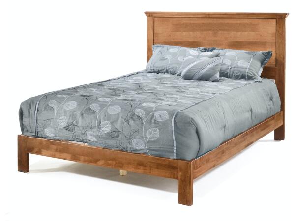 King Solid Plank Elevated Storage Footboard Bed Beds Archbold Furniture 5