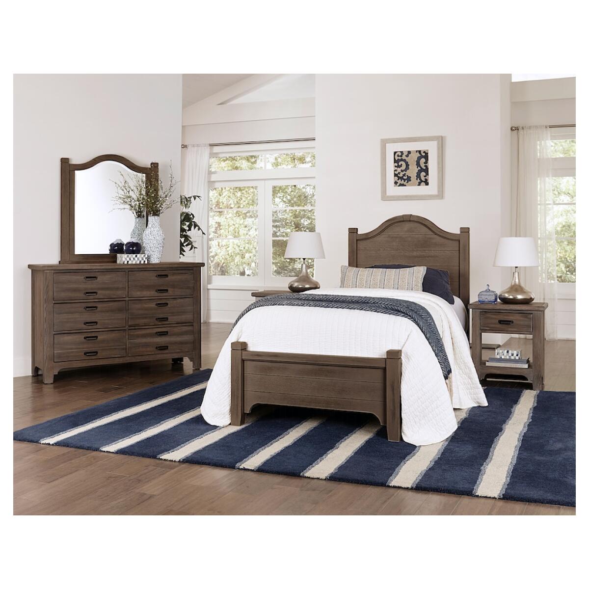740 Bungalow Home Arched Bed Twin Folkstone Beds Customizable 6