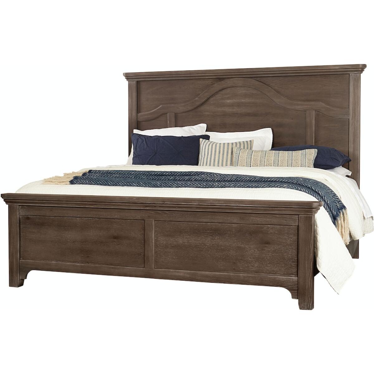 740 Bungalow Home Mantel Queen Bed Folkstone Beds Customizable 7