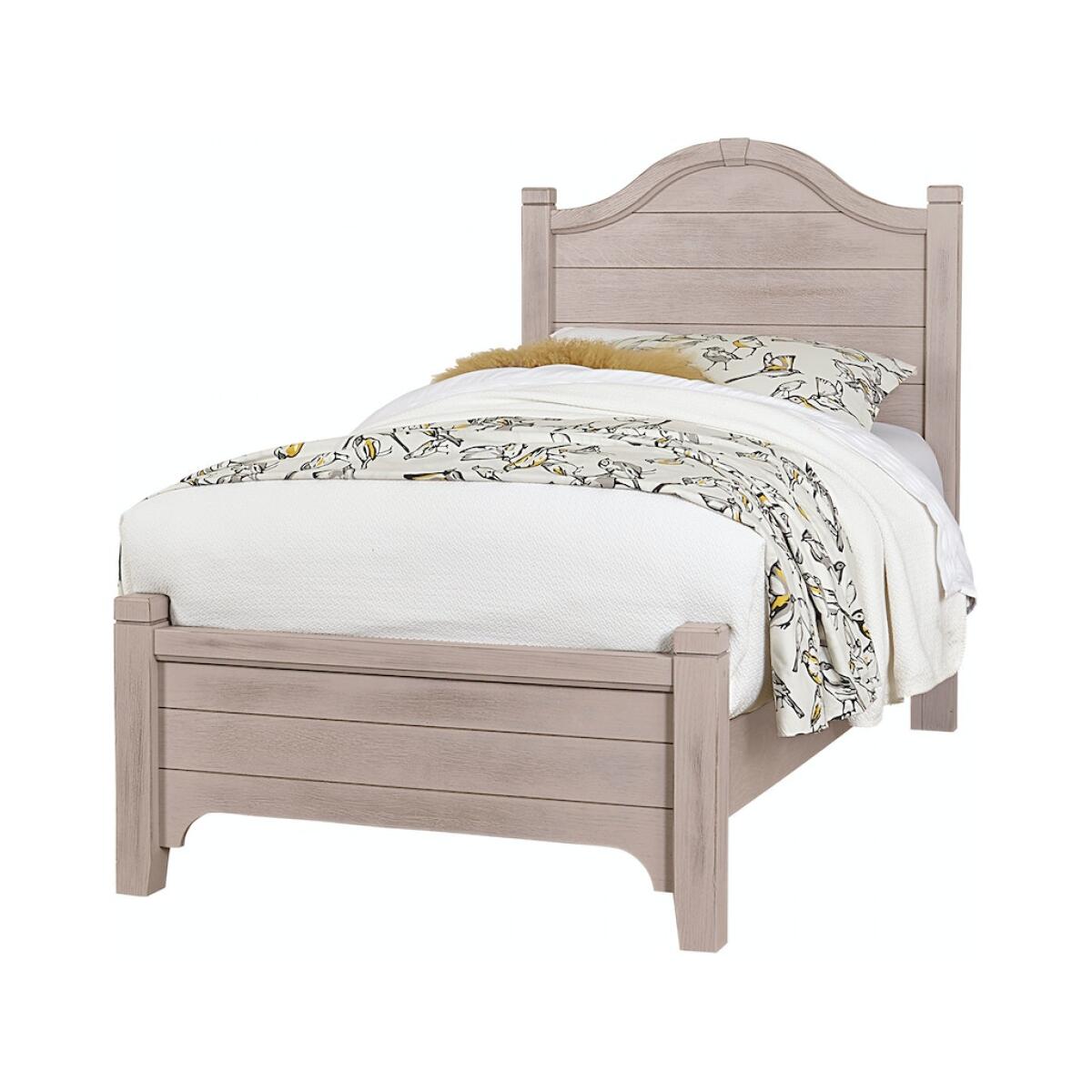 741 Bungalow Home Arched Bed Twin Dover Grey Two Tone Beds Customizable 5