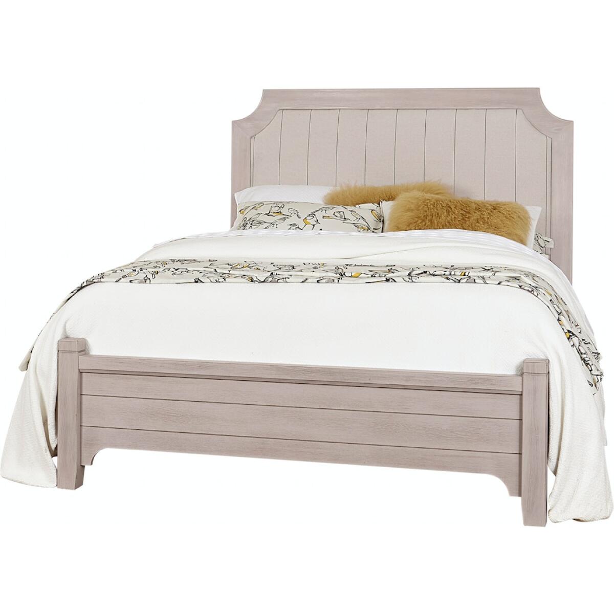 741 King Upholstered Bed Beds Customizable 7