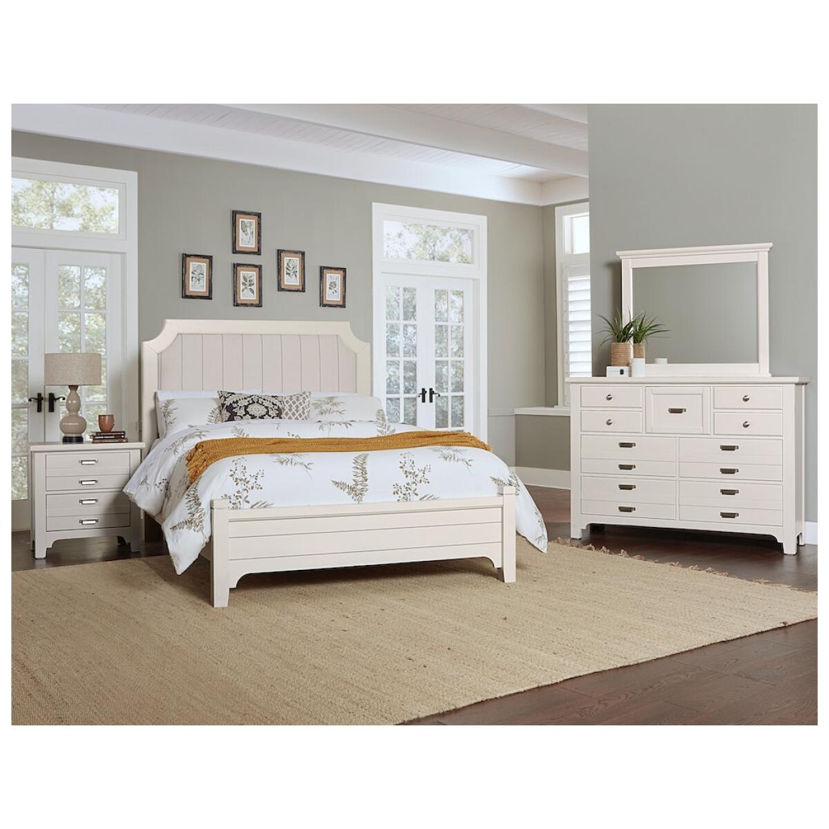 744 Bungalow Home Upholstered Bed Full Beds Customizable 7