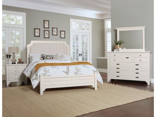744 Bungalow Home Upholstered Bed Full Beds Customizable 10