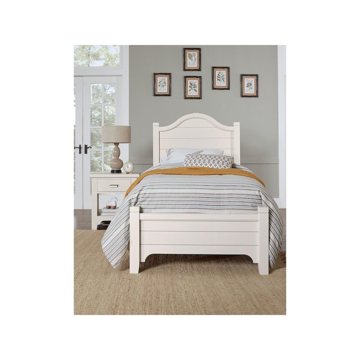 744 Bungalow Home Arched Bed Twin Lattice Beds Customizable 7