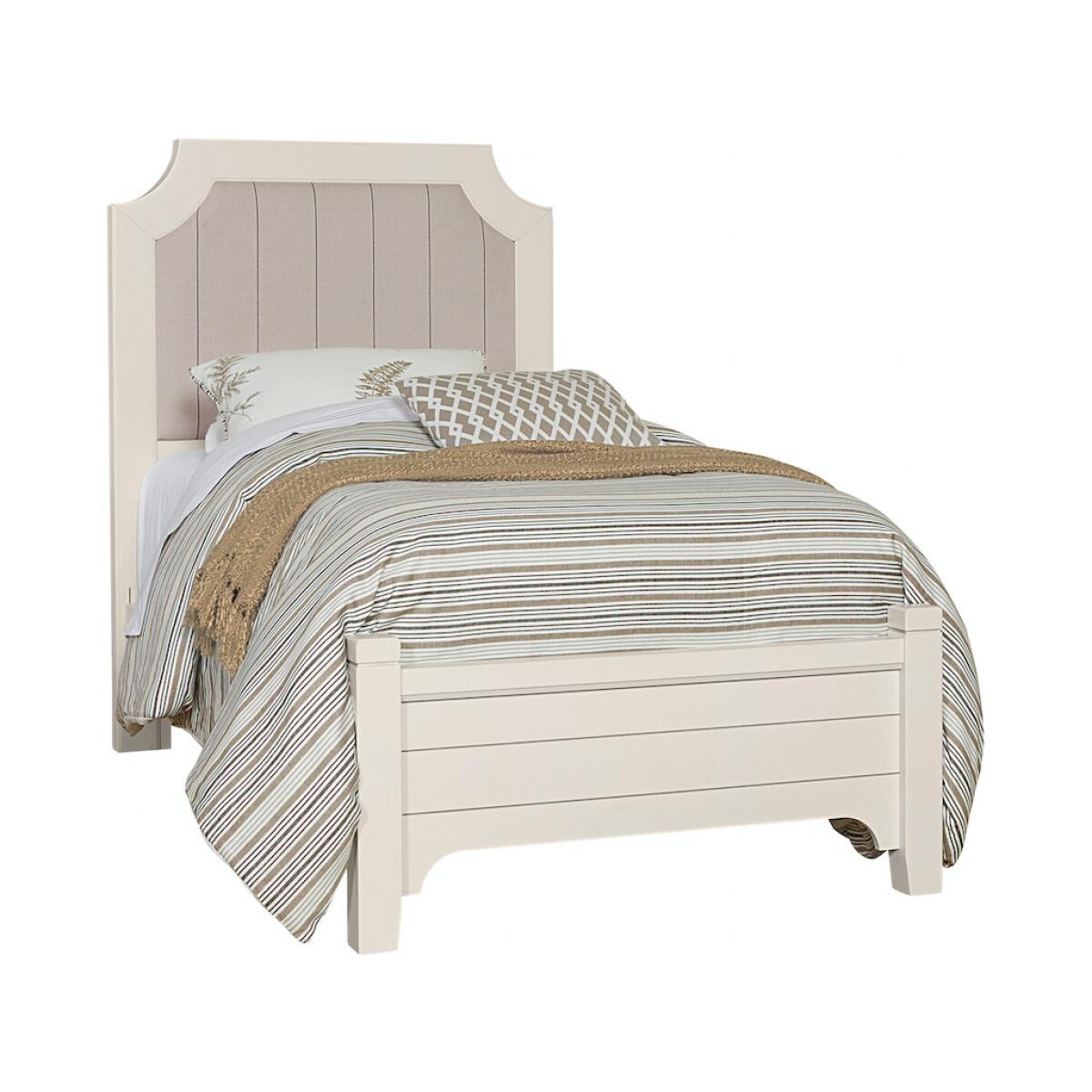 744 Bungalow Home Upholstered Bed Twin Beds Customizable 7