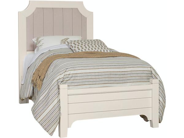 744 Bungalow Home Upholstered Bed Twin Beds Customizable