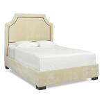 Dream Creations Concave Upholstered Bed with Footboard Beds Best Seller 13