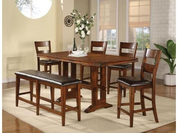78″ Tall Table With 18″ Leaf Dining Tables Customizable