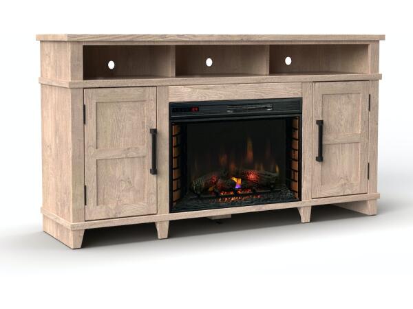 Urban Loft 62″ Fireplace Console Entertainment Stands Legends Furniture 5