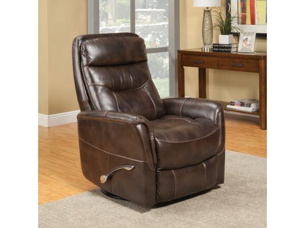 Gemini – Truffle Manual Swivel Glider Recliner Recliners Parker Living 5